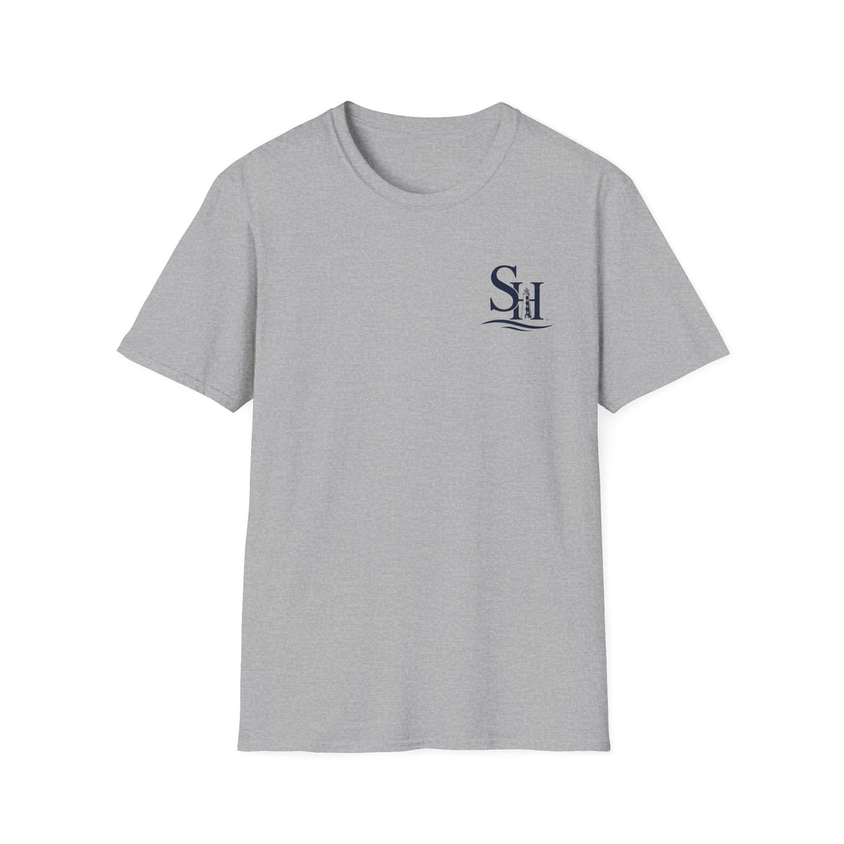 Lighthouse Logo T-Shirt — Southern Harbor Coffee Company Chest & Back Tee