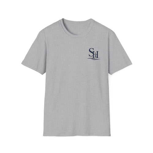 Lighthouse Logo T-Shirt — Southern Harbor Coffee Company Chest & Back Tee